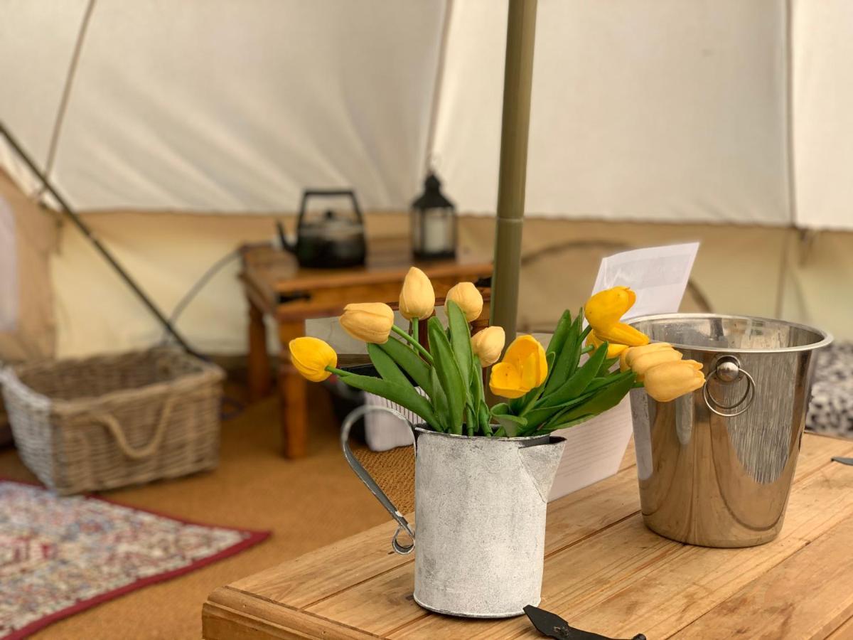 Home Farm Radnage Glamping Bell Tent 7, With Log Burner And Fire Pit High Wycombe Extérieur photo
